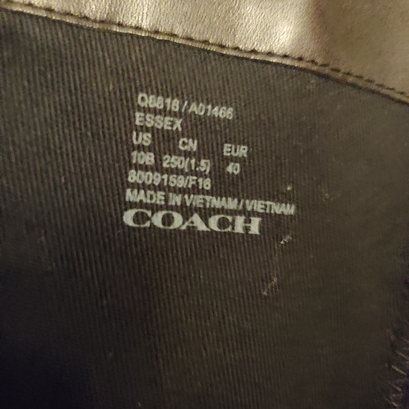 Spectacular !! New w box Coach boots size 10 M - Picture 2 of 8
